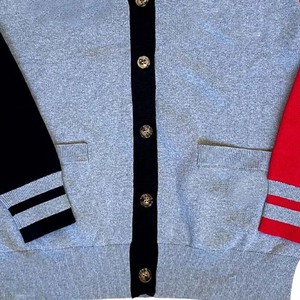 Premium Multi Sleeves Winter Acrylic Cardigan <b>Sweater</b> Custom Color & Embroidery Knit <b>Sweater</b> Sorority University College Unisex - Product Image 6