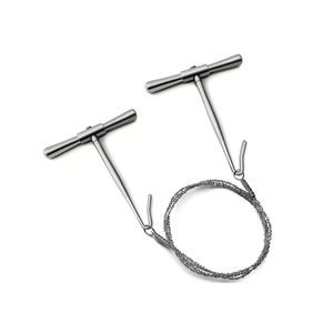 Orthopedic Gigli Wire <b>Saw</b> Stainless Steel Flexible <b>Bone</b> Cutting Surgical Instrument Medical Grade Manual CE Certified Class I - Product Image 4