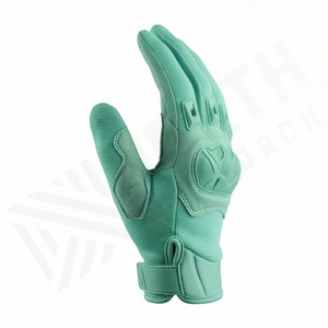 Customized <b>Full</b> Finger Unisex Winter Motorbike Sports Fitness Cycling Racing Windproof Non <b>Slip</b> Breathable PU Gloves - Product Image 3