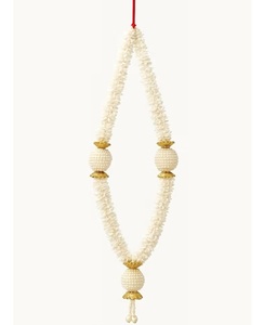 Guirlande de fleurs artificielles de jasmin et de mogra pour décoration de mariage, en gros, pour décoration d'objets sacrés, mala pour la maison, le mandir et les événements - Product Image 4