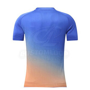 เสื้อกีฬาสั่งทำขายส่ง ผ้าพรีเมียม สวมใส่สบาย พิมพ์ลายแบบซับลิเมชั่น เย็บคุณภาพสูง สำหรับชุดทีมและการฝึกซ้อม - Product Image 2