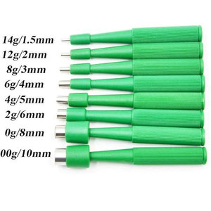 Kit de biopsie manuel vert en acier inoxydable, instruments chirurgicaux, kit de perçage cutané, usage clinique de classe I - Product Image 5
