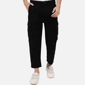 Pantalones Cargo para Hombre de Color Sólido con Logotipo Personalizado, Venta Directa de Fábrica, Precio Más Bajo - Product Image 1