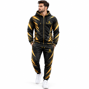 Premium Teamwear Custom Sublimation <b>Tracksuit</b> Personalized Sports Jacket and Pants Set for Football Soccer Basketball Training - Product Image 1