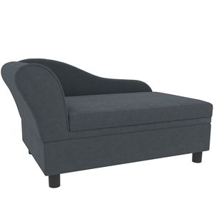 Divano Letto per Animali Domestici Grigio Scuro con Vano Portaoggetti per Gatti e Cani di Piccola Taglia, Arredamento per Gatti - Product Image 1