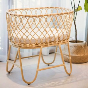 Accesorios para habitación infantil, cunas de mimbre hechas a mano, venta al por mayor a buen precio, camas para bebés. - Product Image 2