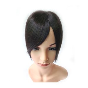 Peluca para Mujer Cosmo en Korea Premium (10x10)-8 pulgadas, Peluca de Cabello Humano de Alta Calidad, Estilo Liso y Natural para Mujer, Duradera - Product Image 1