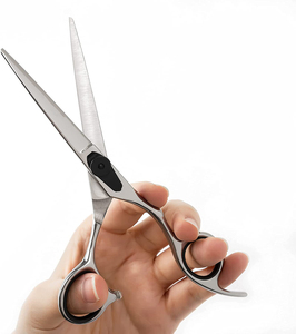 2026 High Grade Workmanship Barber <b>Scissors</b> Professional Best Barber Beauty with Sharp Blade Rubber Handle for Hair Salon Use - Product Image 4