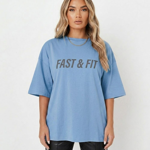 <b>Top</b> Quality Wholesale Custom Cotton Summer Clothes Casual Slim Fit Crew Neck Women T Shirts for Sale - Product Image 3