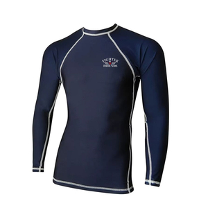Wholesale Men Rash Guard Gym Wear <b>Long</b> <b>Sleeve</b> <b>Compression</b> <b>Shirt</b> Custom Design Fitness Training Sportswear - Product Image 1