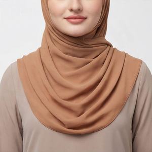 Diseños de Tela Personalizados, Nuevo Logotipo Personalizado, Hijab Árabe Largo, Transpirable, para Mujeres Musulmanas, Islámicas, Suave, Premium, Moderno y Elegante - Product Image 5