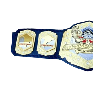 Ceinture de champion du monde Strikeforce, ceinture de championnat de lutte personnalisée de haute qualité, emblème doré, édition collector, ceintures de championnat sportif - Product Image 4