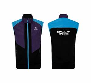 Gilet matelassé zippé pour homme, design personnalisé, style hip-hop, col montant, logo personnalisé, gilet sans manches d'hiver pour homme - Product Image 3