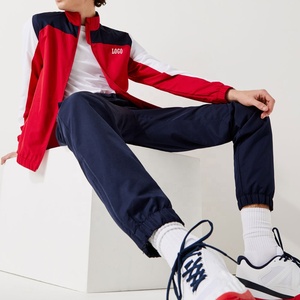 High Quality Men's Tracksuit Athletic Zip <b>Up</b> Jogging Wear Sweat Suits - Product Image 1