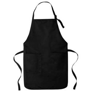 Tablier de cuisine élégant pour femmes, personnalisable avec logo, en toile de coton mélangé, durable, pour la cuisson et le travail, fournisseur en gros - Product Image 4
