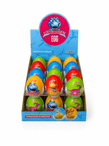 King House Surprise Dinosaur Egg, <b>Chocolate</b> and Biscuit Surprise Egg with Collectible Dinosaur Toy for Children - Product Image 4