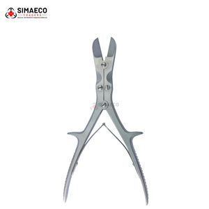 Pinza para cortar huesos SIMAECO Liston-Stille de 20 cm, instrumento quirúrgico ortopédico para neurocirugía de columna, laminectomía, rongeur para huesos, CE IS - Product Image 2