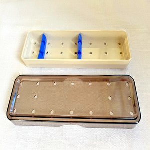 Base et couvercle de conteneur de stérilisation Jamso Industries avec 2 bandes en silicone, taille personnalisée, certifié CE, usage clinique - Product Image 5