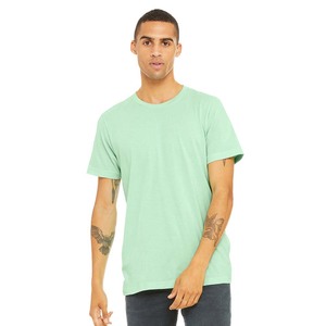 T-shirt col rond 100 % coton personnalisé en gros avec impression numérique par transfert et logo de marque sur mesure - Product Image 4
