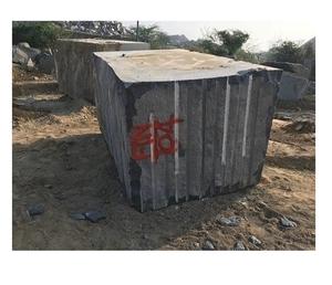 Bloc de granit noir AKG, granit naturel foncé, pierre brute pour la découpe de dalles, revêtement de sol, revêtement mural, utilisation en construction - Product Image 3