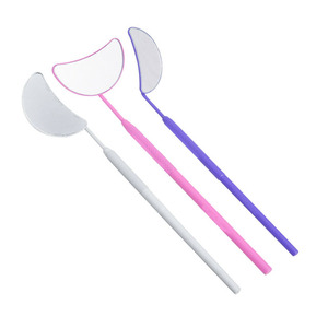 Wholesale Competitive Prices Personalized Lighted Eyelash Mirror Stainless Steel Custom Shape Customized Color Hair Care - Product Image 3