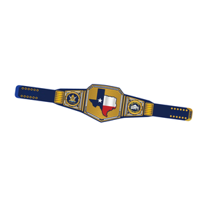 Ceinture de championnat de l'État du Texas, design personnalisé, qualité supérieure, ceinture de collection, thème drapeau du Texas - Product Image 6