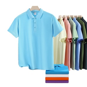 Nouveau T-shirt Homme Anti-Plis à Manches Courtes en Jersey 100% Coton Uni Décontracté Vente en Gros OEM Export Personnalisé - Product Image 1