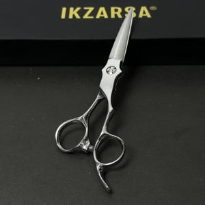 Ciseaux de barbier professionnels ergonomiques 420J2 pour droitiers, en acier inoxydable, pour la coupe de cheveux, coiffure - Product Image 5