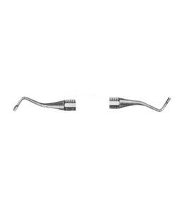 Morquette Fig 0/1, Instrumento Manual de Acero Inoxidable de Doble Extremo para Obturación de Amalgama Dental, Instrumento Manual para Restauración, OEM ODM - Product Image 1