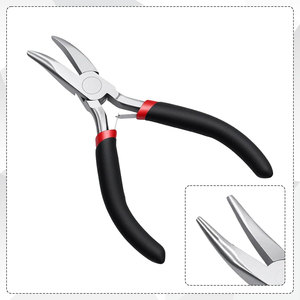 Pince à extensions capillaires, kit d'élimination des micro-perles, outil professionnel de retrait des micro-perles, outil d'enfilage de boucles capillaires, durable - Product Image 2