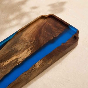 Plateau de service en bois époxy personnalisé, fait main, pour restaurant, maison et événements, en provenance d'exportateurs indiens, en vente - Product Image 6