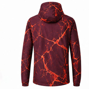 Veste coupe-vent légère pour homme, résistante à l'eau, pour sports de plein air, course à pied, randonnée, fabrication sur mesure, vente en gros - Product Image 2
