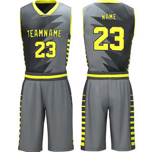 Maillots et shorts de basketball élégants grande taille, uniformes personnalisables pour les sports d'équipe et les tenues décontractées, Bsci, toutes saisons - Product Image 3