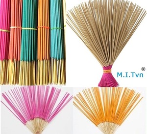Bâtons d'encens colorés non parfumés avec de l'agar de qualité supérieure Batti taille personnalisée non parfumée de vietnamien - Product Image 1