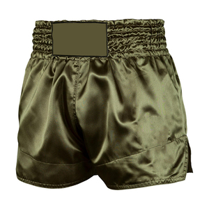 2025 Customized Thai Boxing MMA Muay Thai Training Shorts-100% Silk & Polyester Breathable - Product Image 5