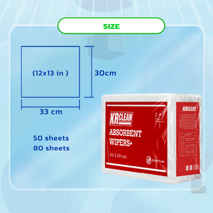 Lingettes nettoyantes absorbantes jetables non tissées certifiées ISO 9001 pour la maison et la cuisine, 50/80 feuilles, vente en gros en vrac, fabrication OEM au Vietnam - Product Image 4