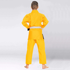 Kimono de Artes Marciales BJJ de Algodón 100% con Logotipo Personalizado al por Mayor, Uniforme Ligero Estampado para Taekwondo, Karate y Judo OEM - Product Image 4