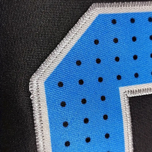 Camisetas Deportivas Unisex de Color Azul y Negro con Números Impresos, Tejido de Poliéster de Secado Rápido, Camisetas con Números para Prácticas de Equipo - Product Image 5