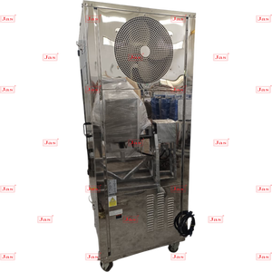 Déshydrateur alimentaire électrique commercial en acier inoxydable avec plateau pour pompe à chaleur au sol, machine de séchage 6 kW pour viande, fruits et légumes - Product Image 3