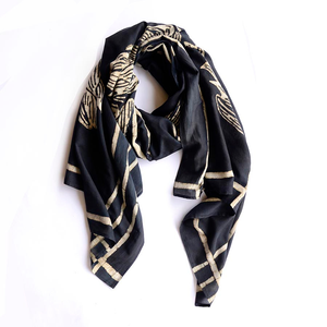 High Quality Custom Digital <b>Print</b> Square Scarves Lightweight Silk Fabric Stylish <b>Accessories</b> for Everyday Wear - Product Image 3