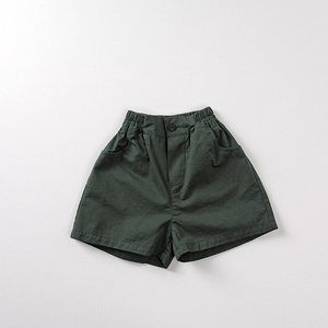 Mid Elastic Waist 100% Cotton <b>Woven</b> <b>Men</b> <b>Shorts</b> Breathable Casual Sports Front Logo Pockets Drawstring Closure OEM Wholesale - Product Image 2