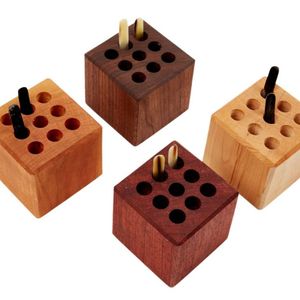 Premium Wooden Pen Stand Organizer <b>for</b> Pens Pencils Brushes Multi Functional Wooden Desk Organizer with Pen Holder - Product Image 4