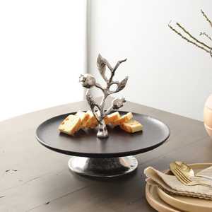 Jaffsexports JE506 Luxury Aluminum Cake <b>Stand</b> with Pomegranate Branch Design for Wedding Decoration - Product Image 4