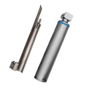 Ensemble de laryngoscope conventionnel Macintosh, 4 lames, manche en acier inoxydable, instruments chirurgicaux professionnels - Product Image 4