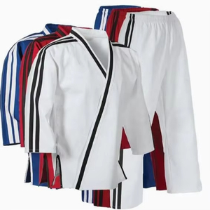 Uniforme de karaté 100 % coton haute performance et léger, prix usine, service OEM, haute qualité, respirant, logo frontal pour adultes - Product Image 6