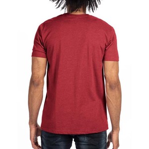 Camiseta 100% algodón para hombre, corte holgado, diseño de logotipo personalizado OEM, manga corta, cuello redondo, ropa para hombre, camisetas de color sólido - Product Image 3