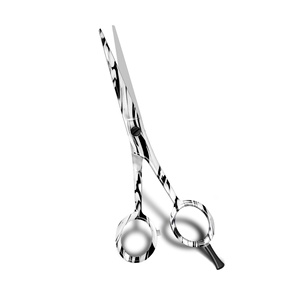 Tijeras de Peluquería Profesionales Personalizadas de Acero Inoxidable para Diestros, Mango Mediano, Nuevo Producto, Herramienta para Barbería y Salón de Belleza - Product Image 1
