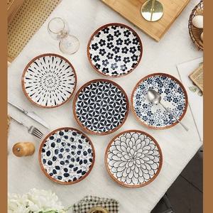 Venta al por Mayor de Tazones Hondos Redondos de 8 Pulgadas, Estilo Americano, de Madera de Ratán Tejida, Ecológicos y Pulidos, para Fiestas - Product Image 3