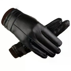 Gants d'hiver en cuir de haute qualité, imperméables, chauffants, personnalisés pour hommes, pour activités de plein air - Product Image 6