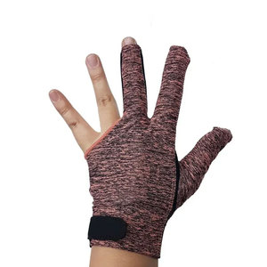 ถุงมือพูลใหม่ปี 2026 ขายส่งคุณภาพดี ถุงมือสนุกเกอร์สำหรับบิลเลียด พูล สนุกเกอร์ กีฬาคิว ถุงมือสามนิ้ว - Product Image 2